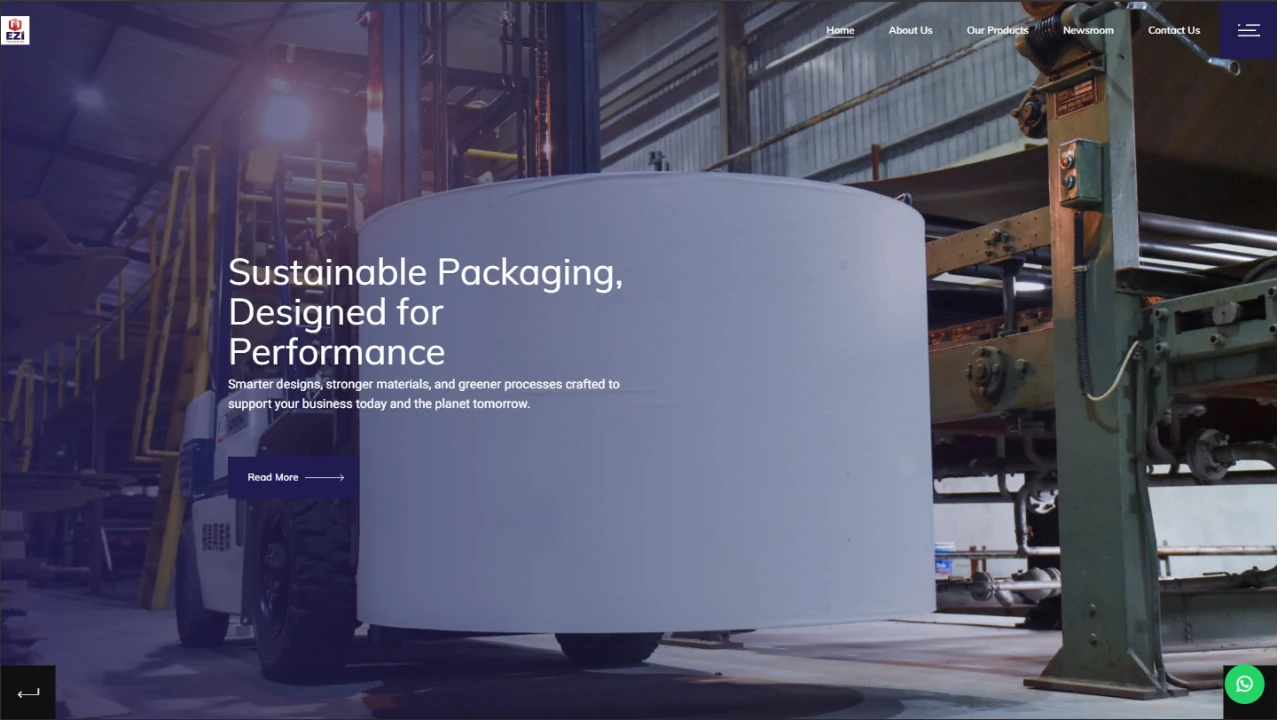 Ezi Packaging Manufacturing Showcase and Digital Catalog